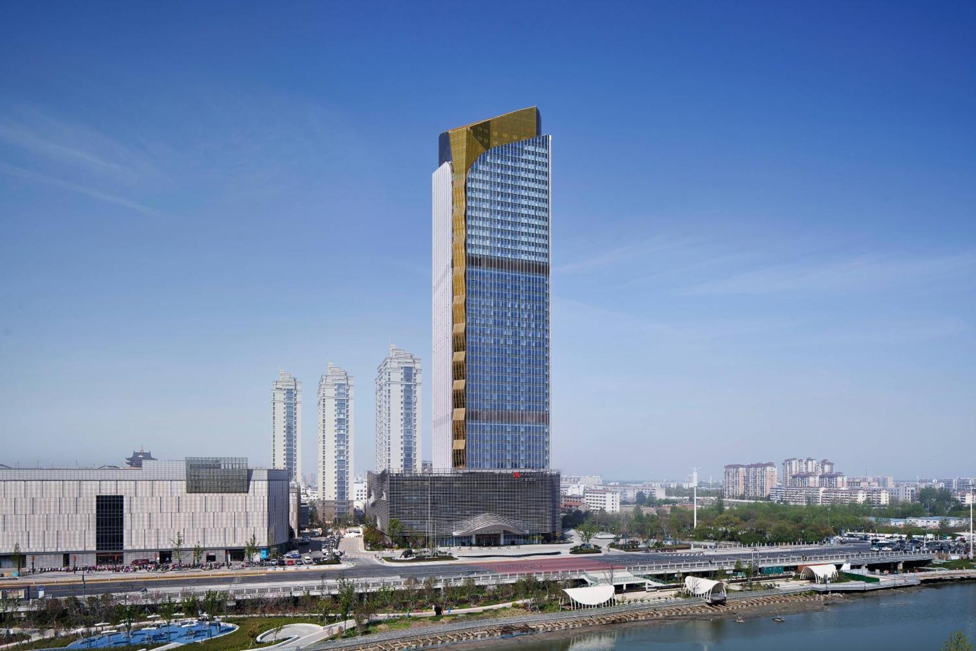 Yancheng Marriott Hotel Kültér fotó