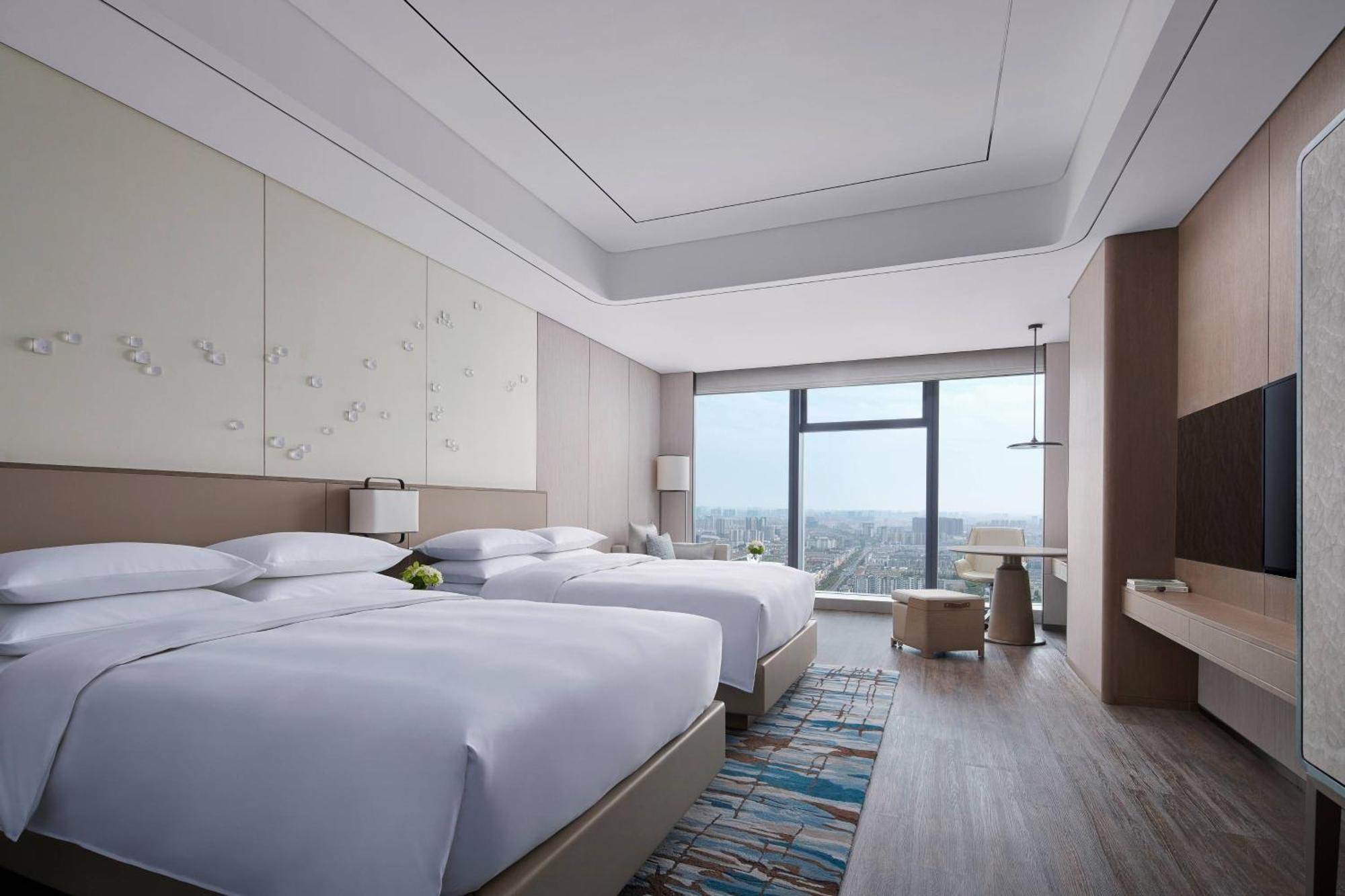 Yancheng Marriott Hotel Kültér fotó