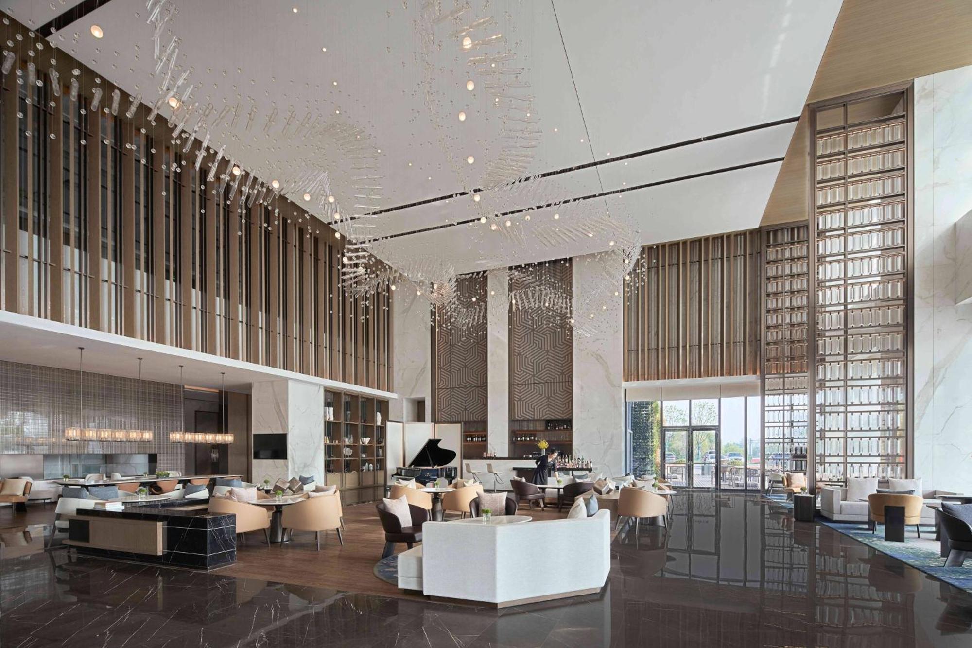 Yancheng Marriott Hotel Kültér fotó